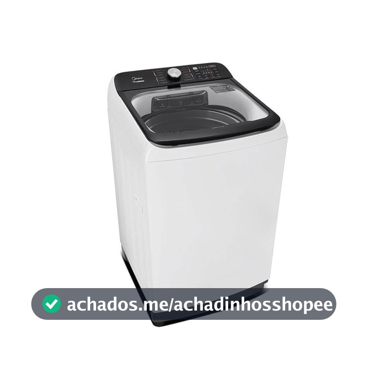 Lavadora de Roupas Midea Wave Agitator 15kg MA512W150A