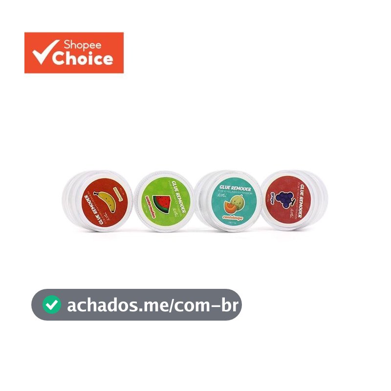 Removedor De Maquiagem Com Sabor De Frutas , Suave E Não Irritante , Remove Rapidamente Cílios Postiços Enxertados