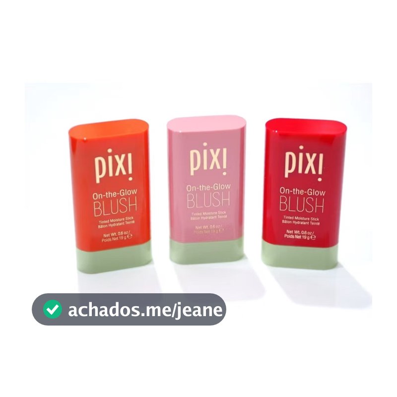 Pixi Make Up Funcional Blush Stick Easy Color Rouge Blusher Cream À Prova D'água Alta Coloração Renderização Brilhante