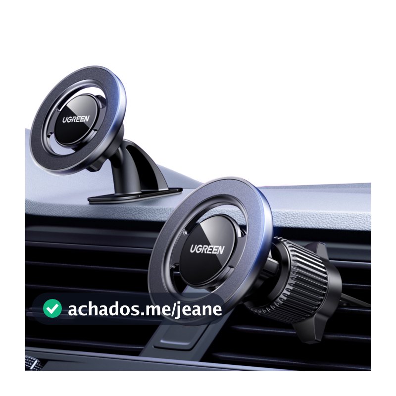 UGREEN 2 Em 1 Magsafe Car Mount Air Vent Dashboard Suporte De Telefone Para Carro Forte Magnético Compatível Com iPhone