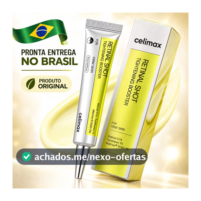 Celimax Retinol The Vita A Retinal Shot Tightening Booster 15ml Sérum Facial Coreano Anti-idade Importado Original
