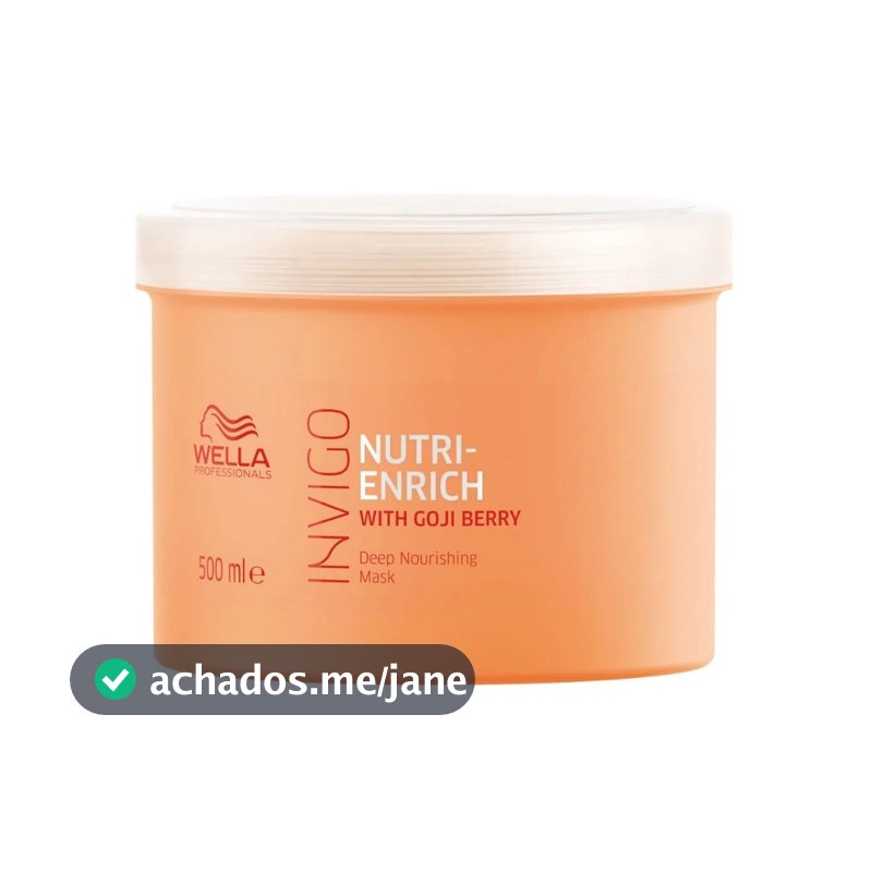 Máscara Tratamento Capilar Wella Professionals Enrich 500ml
