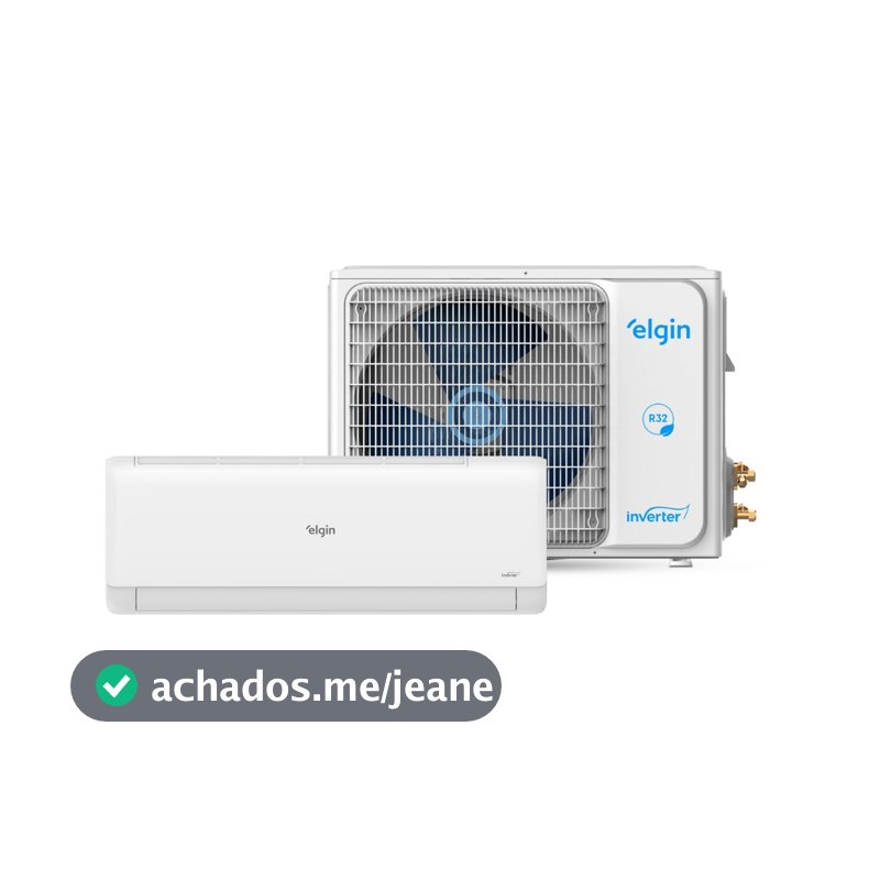 Ar Condicionado Split Hi Wall Elgin Eco Inverter Iii 12.000 Btu Quente e Frio Wi-fi Hjqc12c2wgcg Branco 220v