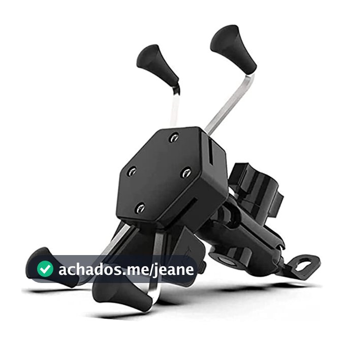 Suporte Celular Moto Com Carregador Universal Usb Garra X CD3072 C020