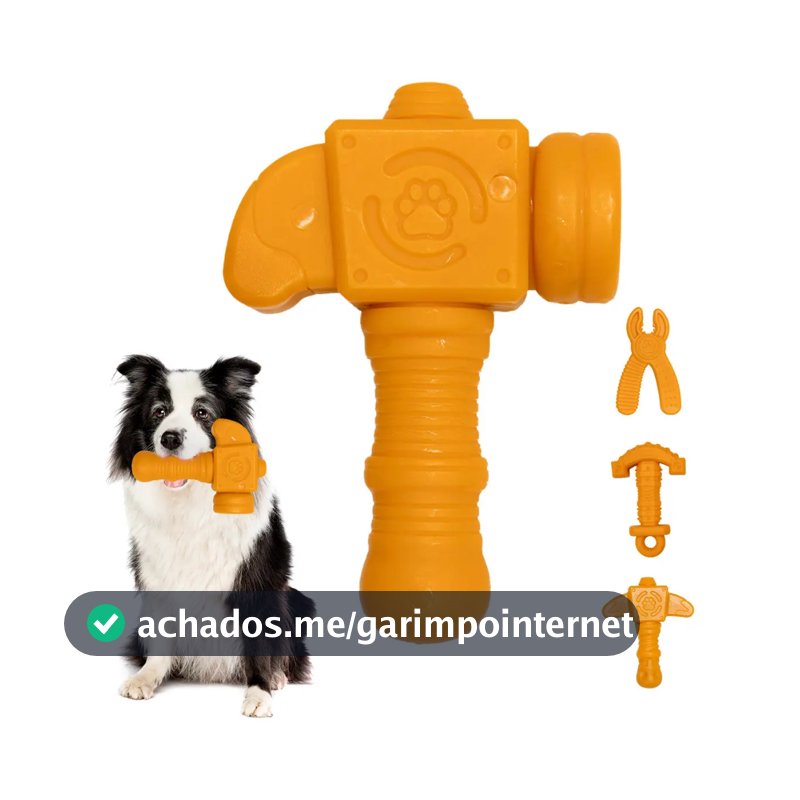 Brinquedo para Cachorro Mordedor Resistente Interativo para Cães Limpeza dos Dentes e Alívio do Estresse - Momovida