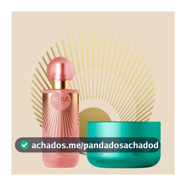 Body splash Aurora Shine 200ml + Manteiga Iluminadora Afrodite Garden 200ml