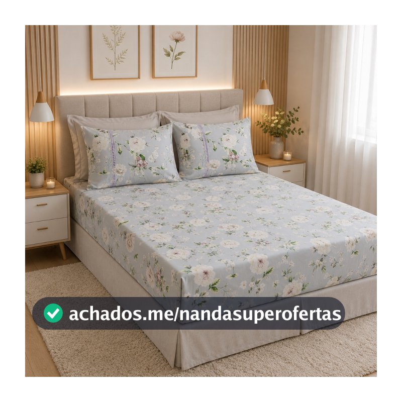 Jogo de Cama 400 Fios Estampado Solteiro, Casal Padrão e Queen Roupa de Cama Lençol CElástico Macio e Aveludado