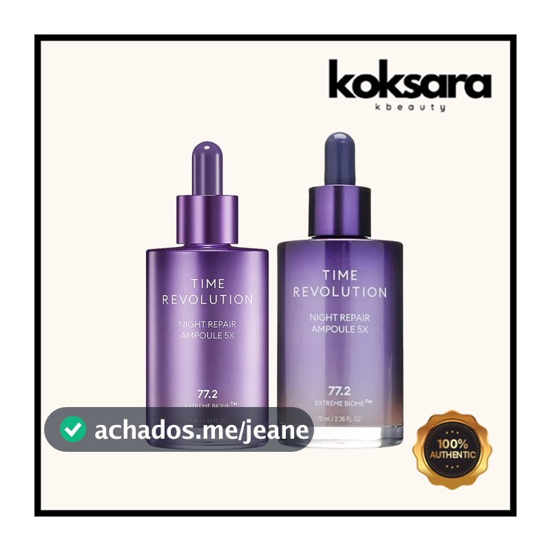 missha time revolution night repair ampoule 5x 2types (50ml/70ml)