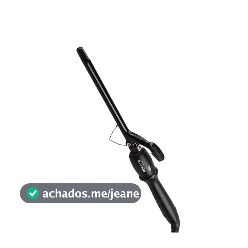 13mm Modelador De Cachos Profissional LONYAN Babyliss Bivolt 220V 127V Íons Negativos Com Visor De Temperatura Regulável