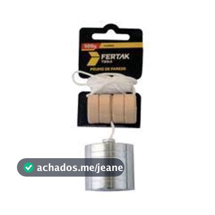 Prumo de Parede para Pedreiro em Aço 500g e 750g Profissional para Construção e Alvenaria
