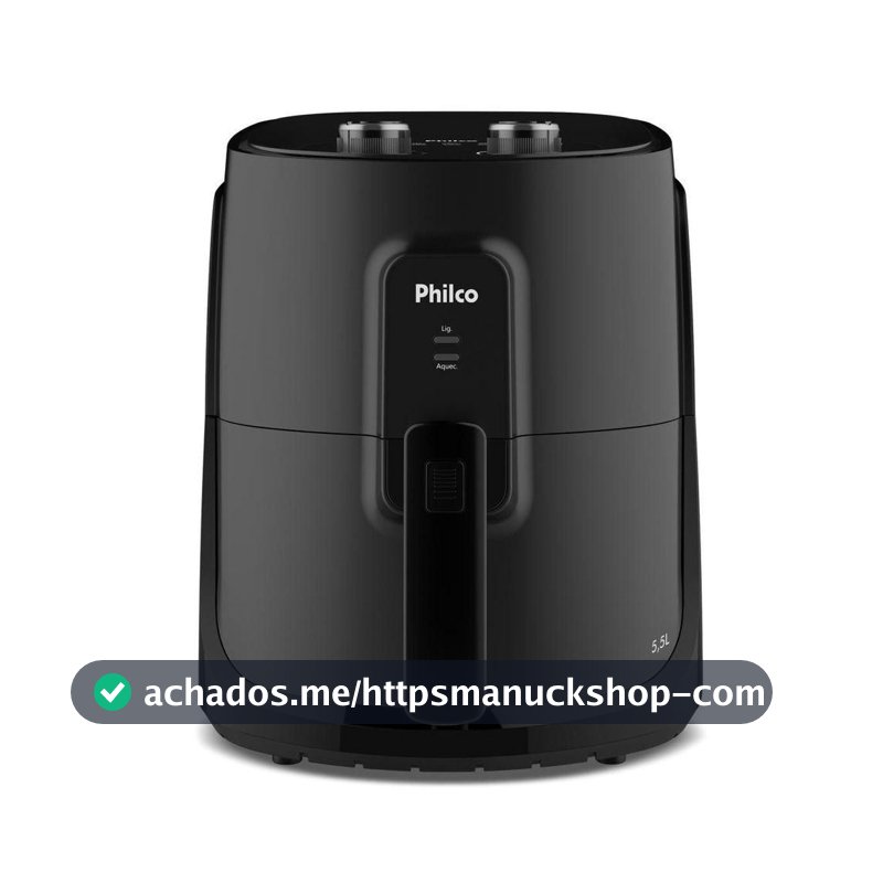 Air Fryer Philco 5,5L Cesto Quadrado 1500W PAF55A 110V