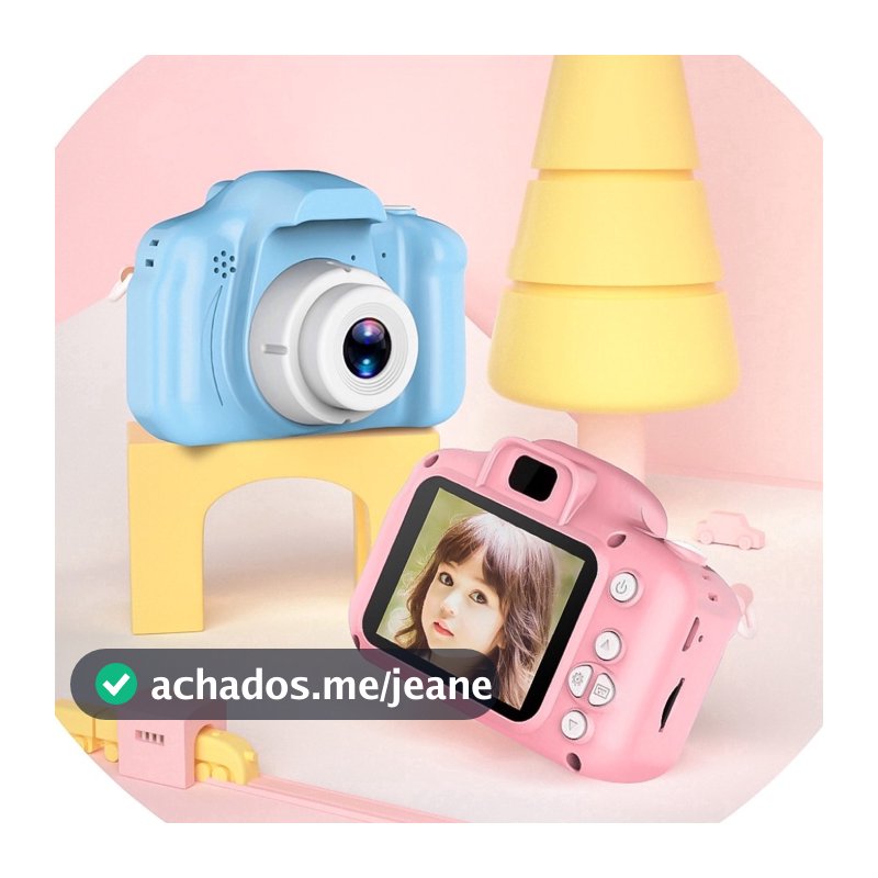 Câmera Digital Fotográfica Criança Lançamento Presente de aniversário