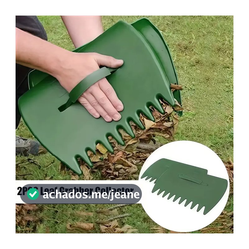 Kit 2 Pá Grande Para Remoção De Folhas De Jardim E Quintal