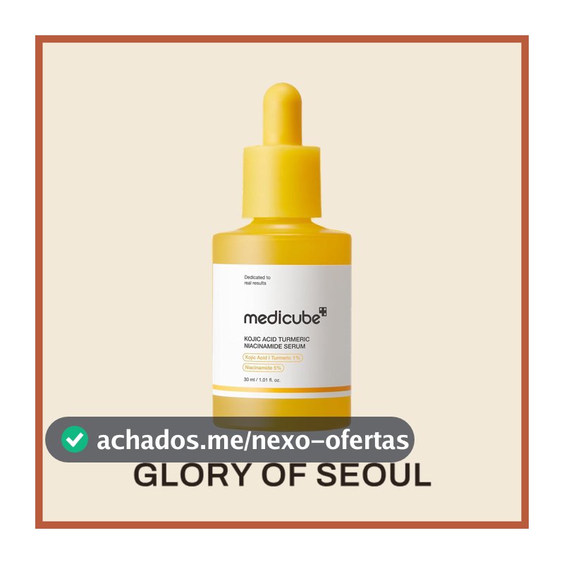 MEDICUBE Kojic Acid Turmeric Niacinamide Serum 30ml