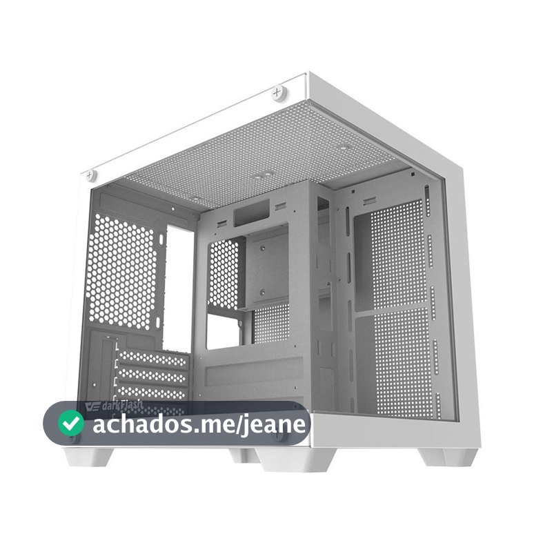 Gabinete Gamer Aigo Darkflash Durin D275M, Mid-Tower, Lateral de Vidro, Branco, DURIN-D275M-WH