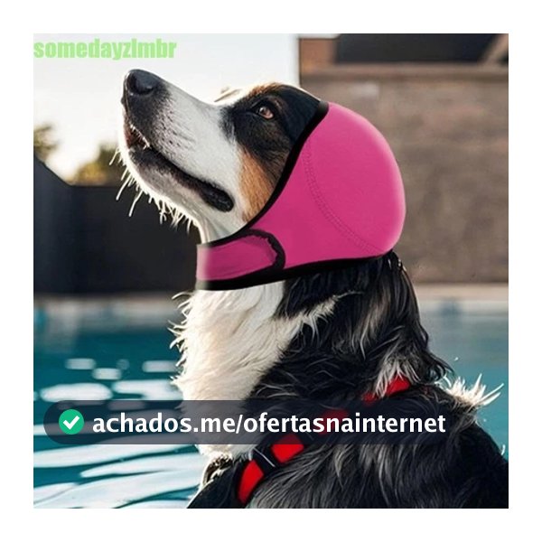 Capa de Orelha para Cachorro Protetor Acústico com Redução de Ruído para Cães Sensíveis
