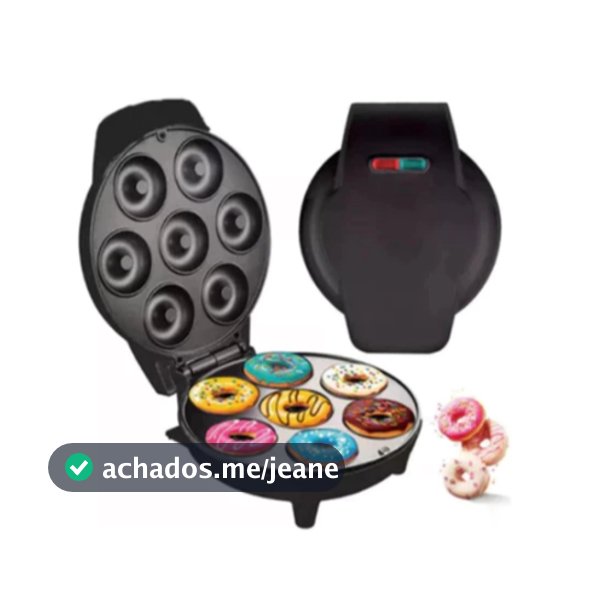 Mini Maquina De Donuts Café Da Manhã Capacidade Para 7 /8 Mini Rosquinha Elétrica 110V Portátil-Lm