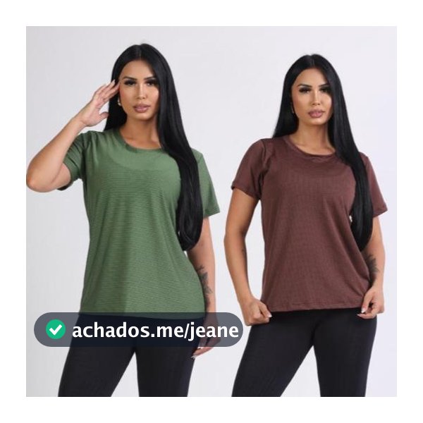 Kit 2 Camiseta Academia furadinha DryFit Anti Suor, Anti Odor, dia a dia blusa feminina
