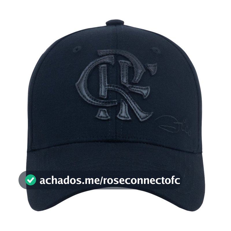 Boné Zico Flamengo All Black (30663)