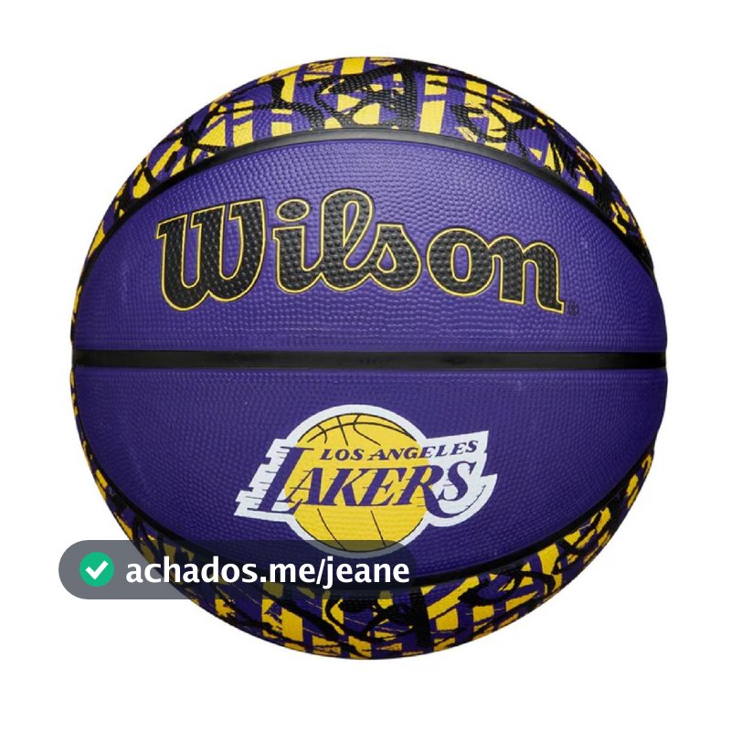 Bola de Basquete Wilson NBA Team Graffiti LA LAKERS #7