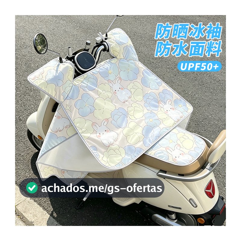 Colcha de para-brisa de veículo elétrico verão estilo fino protetor solar capa de chuva à prova d'água bateria carro Uni