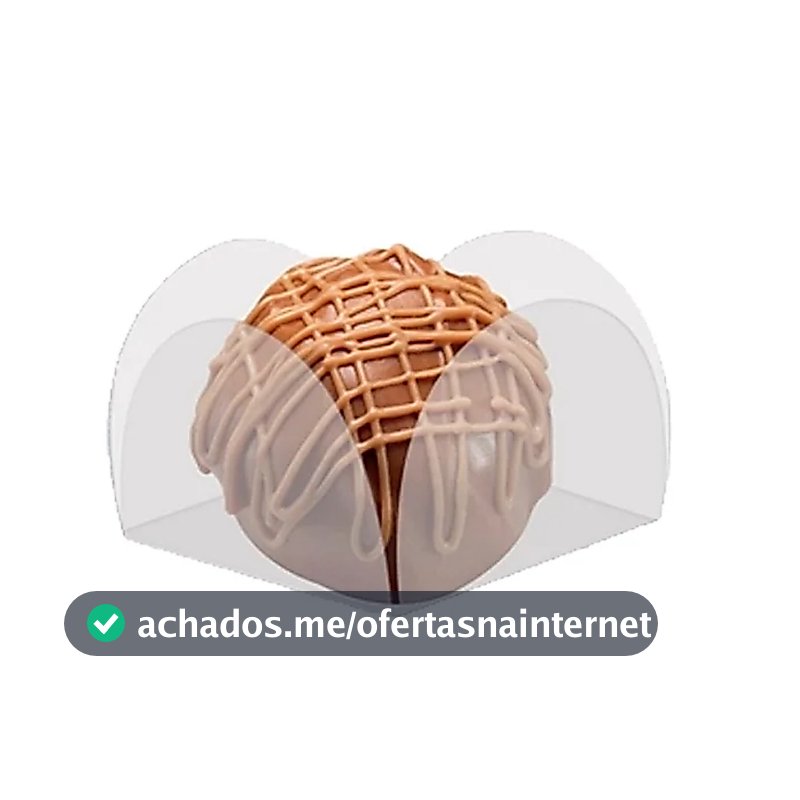 50500 FORMINHAS ACETATO BASE ABA REDONDA PARA CONFEITARIA DOCES FESTA ANIVERSÁRIO - 3,5x3,5x2,5 COD P0047//