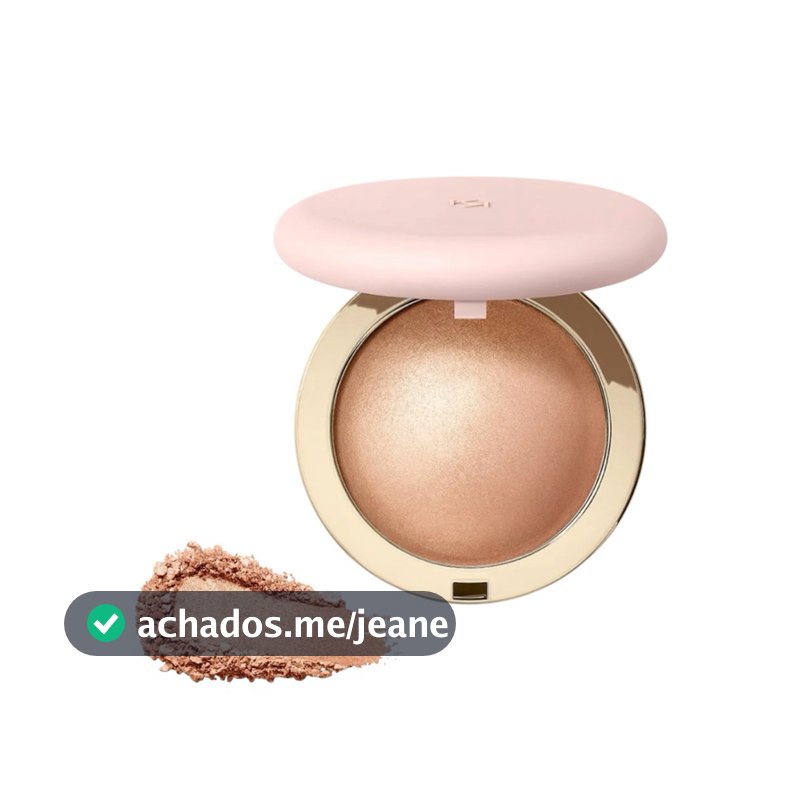 NOVO! Hug Couture Cheek Dewlight 02 Caramel Caress Iluminador Blush Kiko Milano ORIGINAL