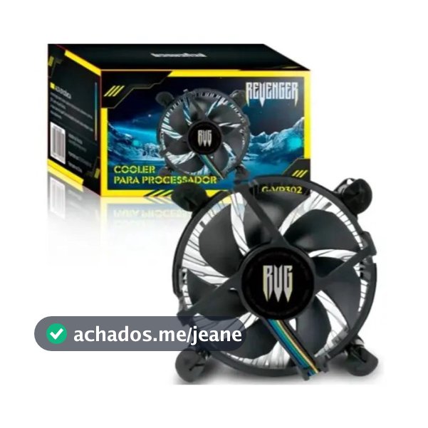Cooler Processador Revenger G-VR317 Intel LGA 775 115X 1200 92mm G-VR317