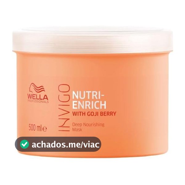 Máscara Invigo Nutri Enrich Wella 500ml