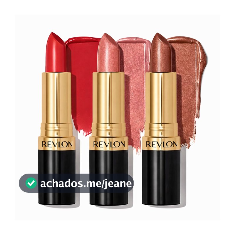 Batom Revlon Super Lustrous Cremoso - Várias Cores 4,2g