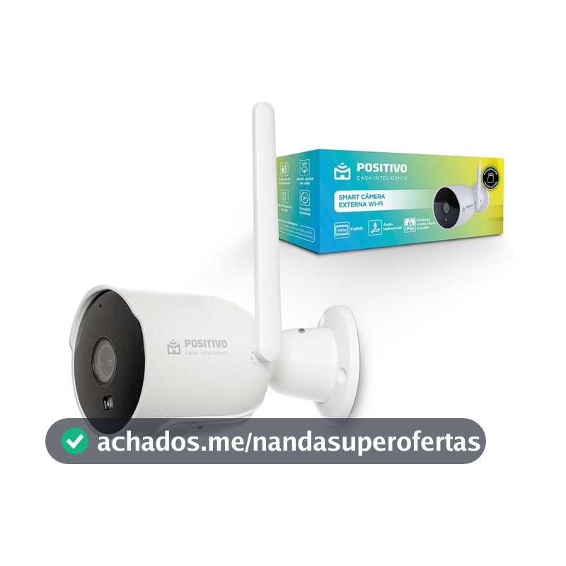 Smart Câmera Externa Wi-Fi