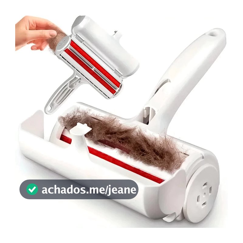 3 Rolos Removedor De Pelos Pet de Gato e Cachorro Removedor de pelos
