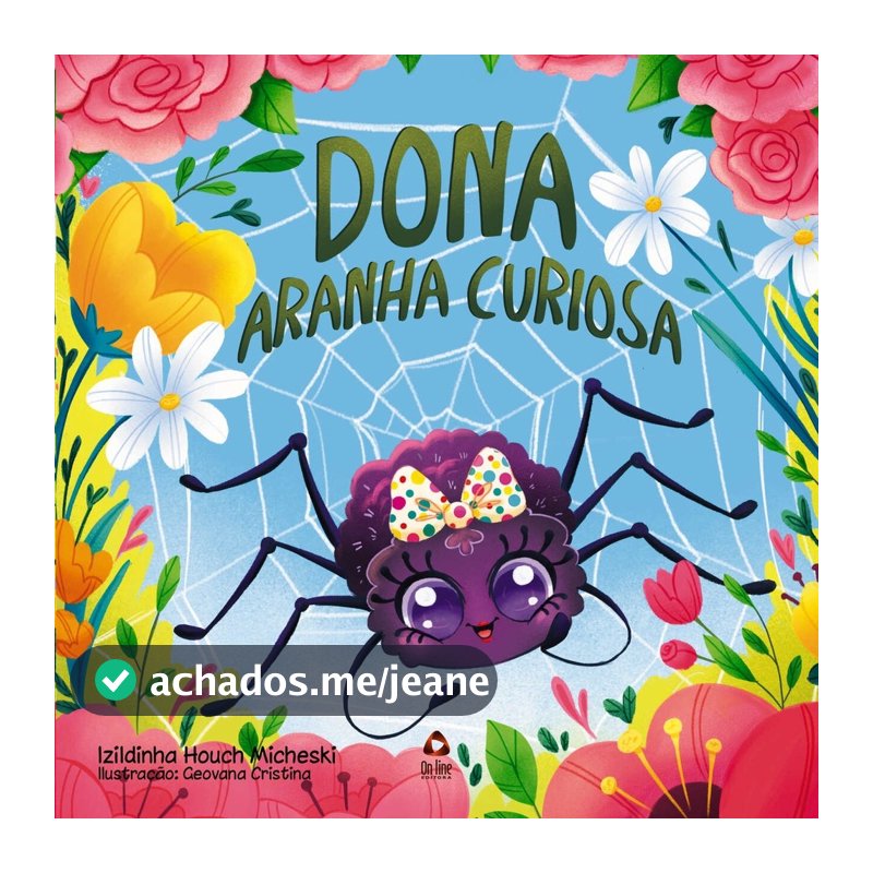 Livro Dona Aranha Curiosa