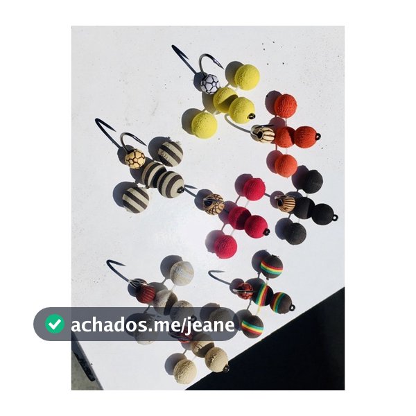 Kit Com 10 Anteninhas Modelo Tradicional Pesca