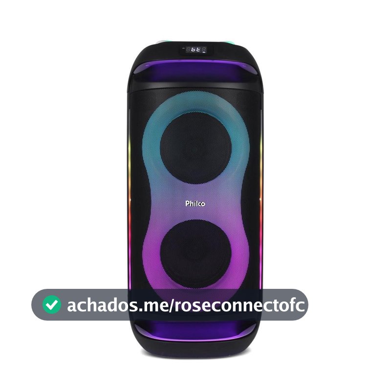 Caixa de Som Philco Extreme Ex Bass 800W PCX6702