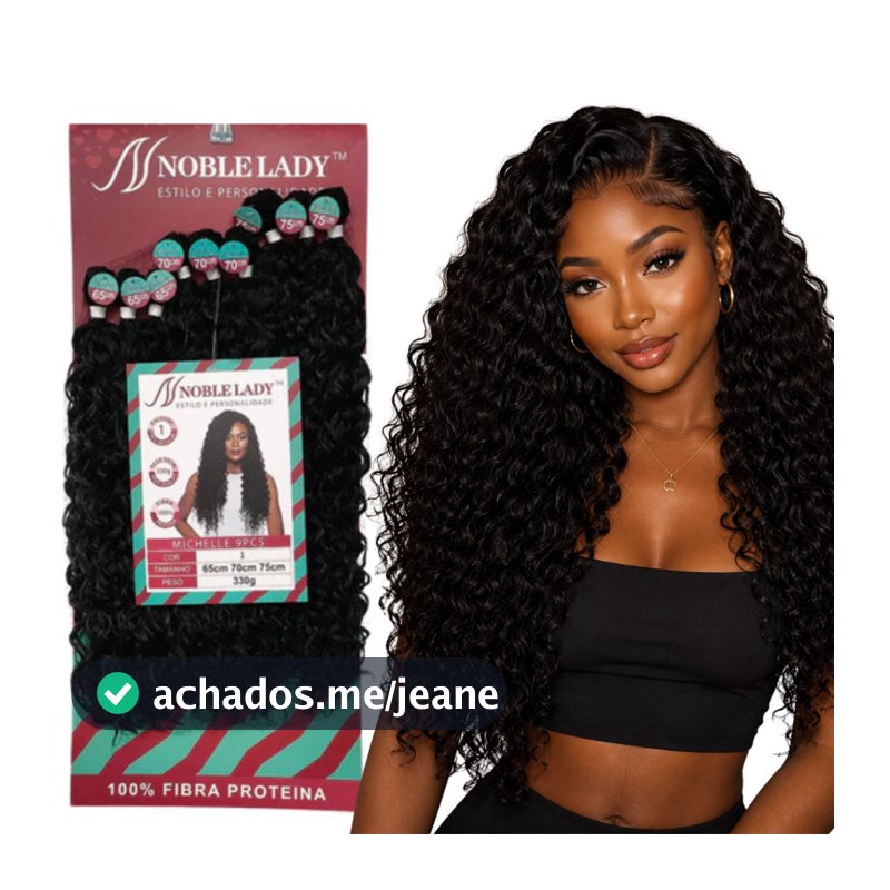 Cabelo Michele Fibra De Proteina Humanizado Para Entrelace