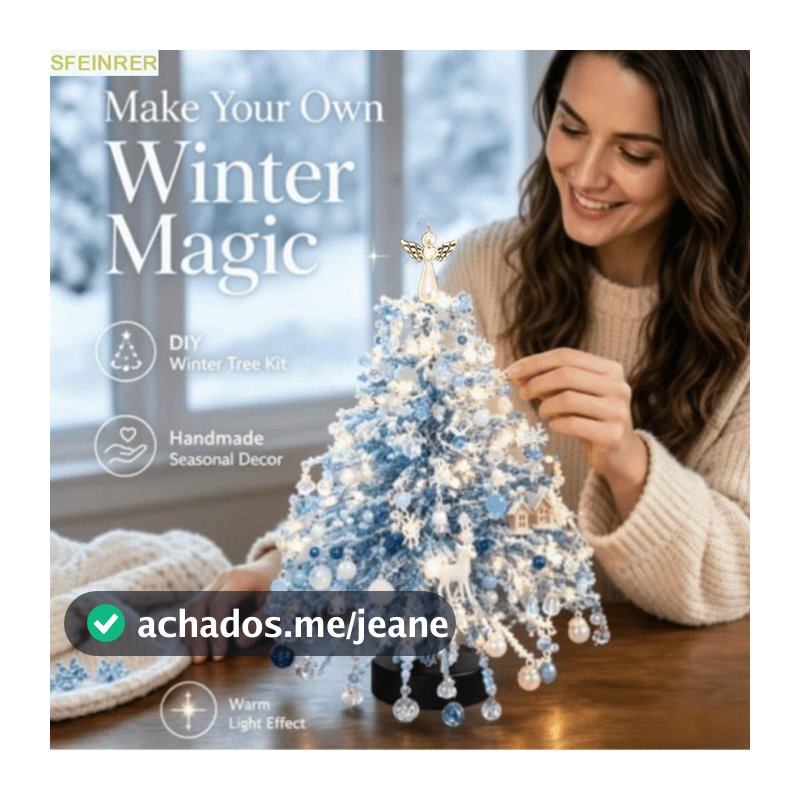 SFEINRER Kit De Árvore De Natal Com Contas DIY , Fabricação Halloween De Cristal Feitas À Mão , Colorido