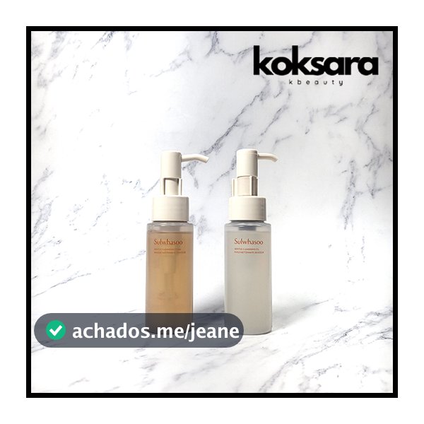 sulwhasoo gentle cleansing oil, cleansing foam ex 50ml