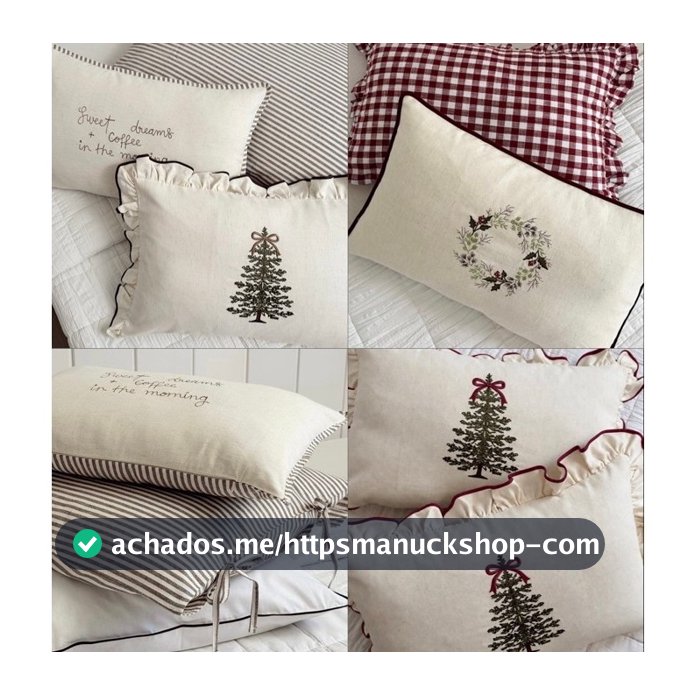 Fronhas e Capas de almofadas Coleção de Natal ( ⚠️ VENDIDAS POR UNIDADE )