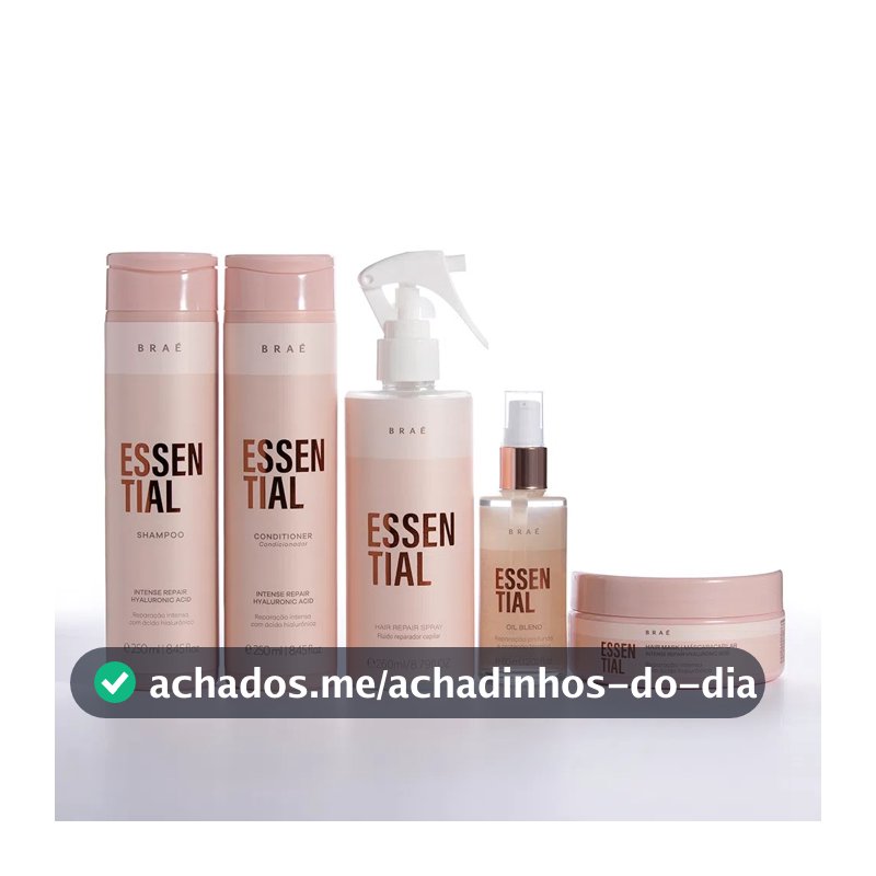 Kit Braé Essential Completo Home Care (5 Produtos)