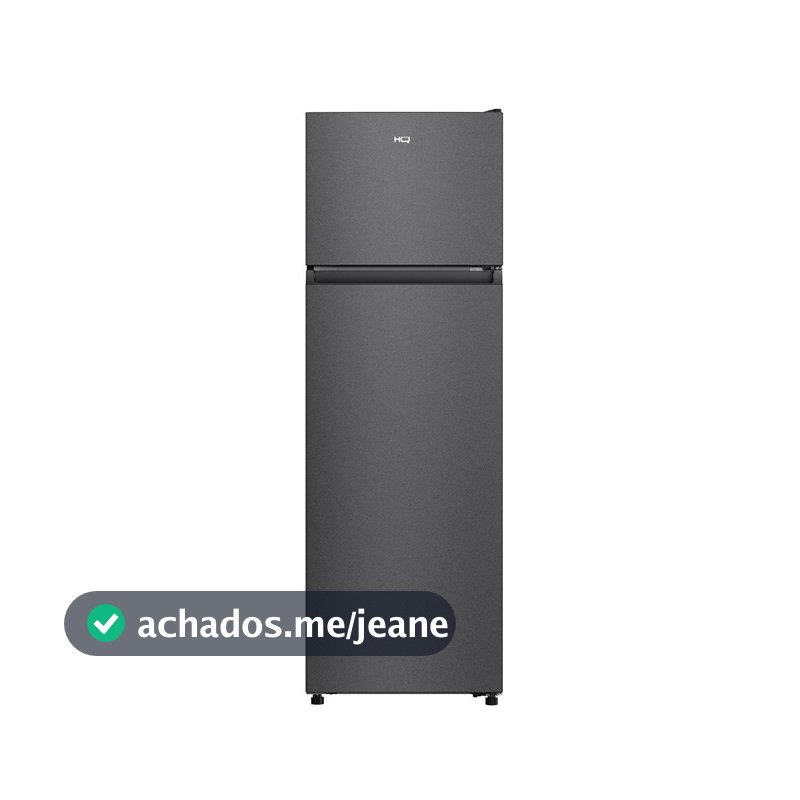 Geladeira Refrigerador HQ Defrost 290 Litros Preto HQ-290RDF