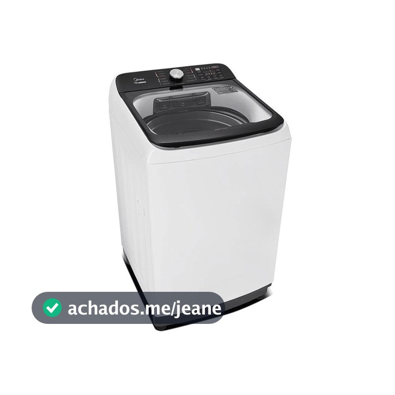 Lavadora de Roupas Midea Wave Agitator 15kg MA512W150A