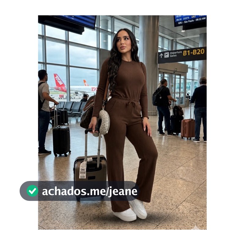 Conjunto Feminino Lanzinha Casual Elegante Conforto Premium