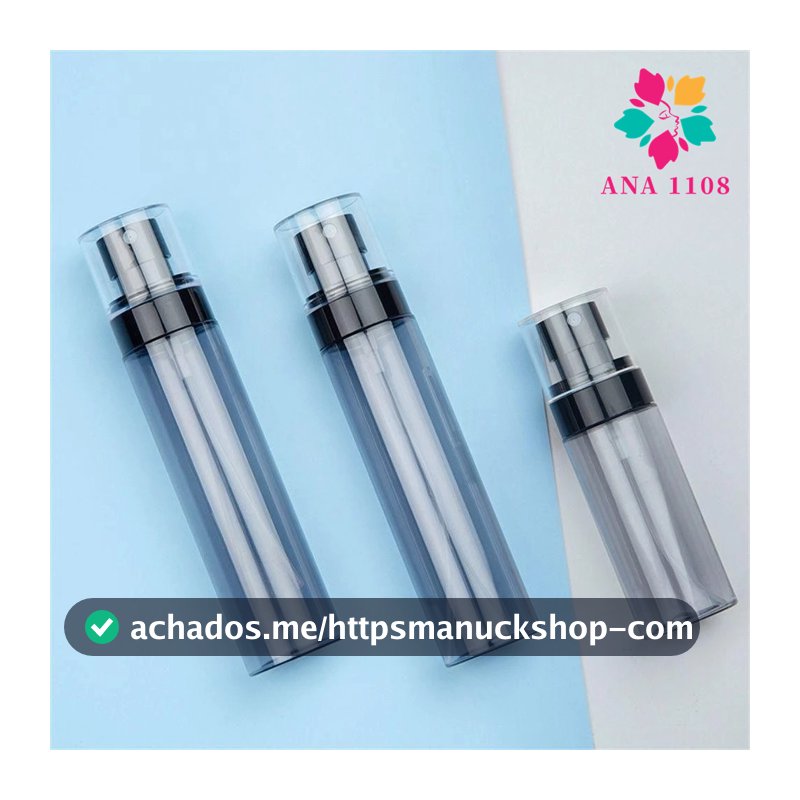 ANA1108 Mini Spray Fino Borrifador Porta Perfume Reutilizável Viagem 30ML 60ML 100ML