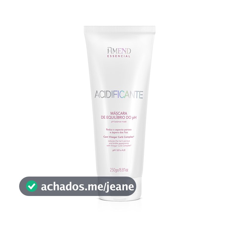 Amend Essencial Acidificante Máscara Equilíbrio do PH - 250g