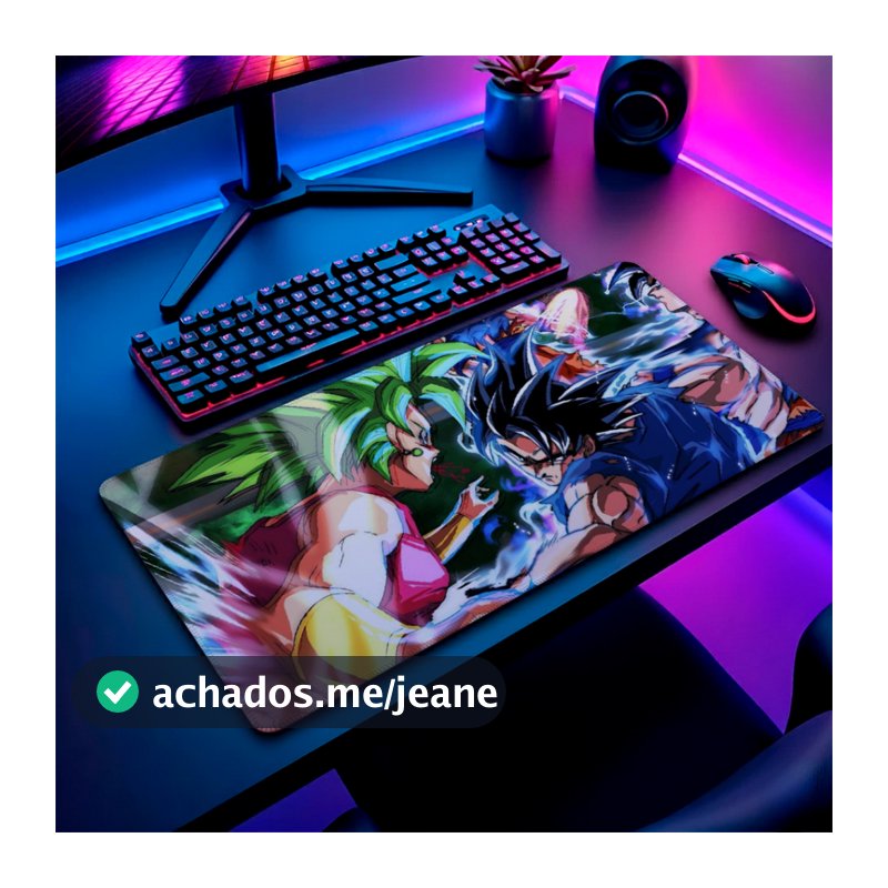 Mousepad Full Print / Mousepad Macio Acessórios de Setup Mousepad Profissional