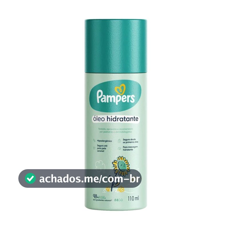 Óleo Hidratante Corporal Girassol 110ml - Pampers