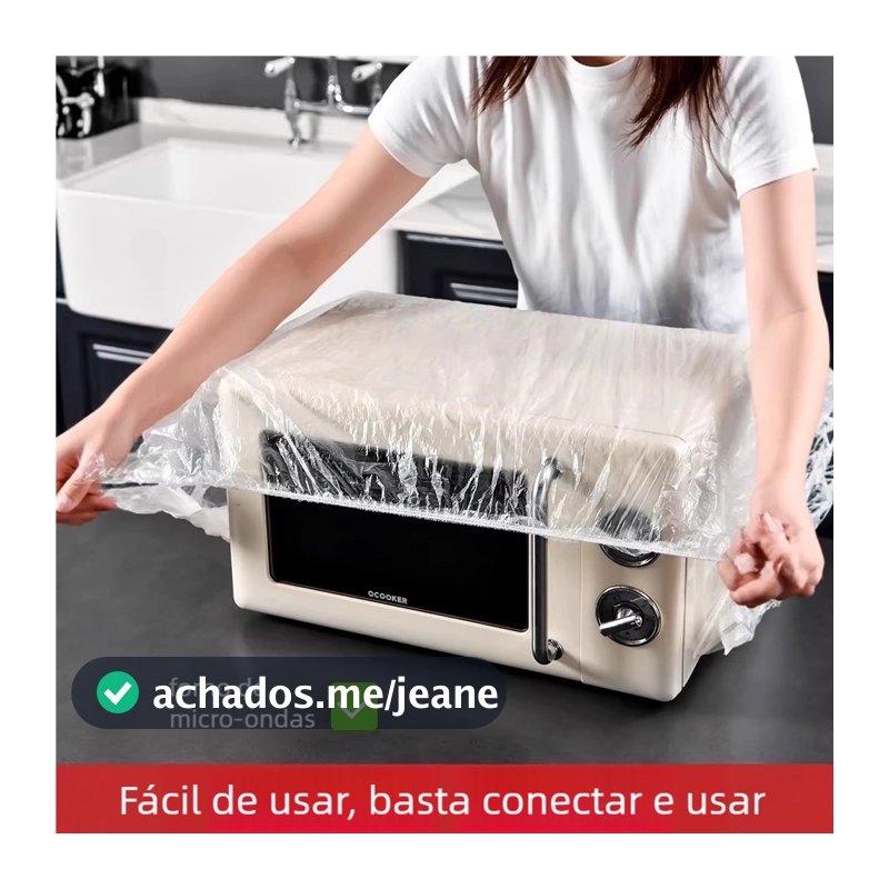 Capas Impermeáveis Descartáveis Contra Poeira – Película Protetora Espessa Para Eletrodomésticos E Móveis De Cozinha