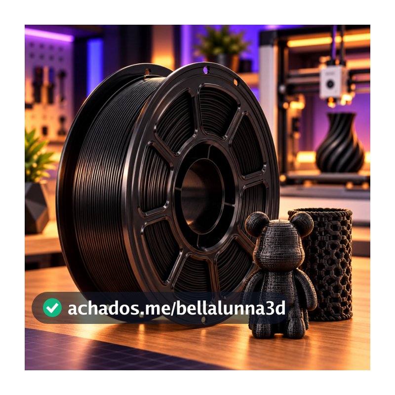 Filamento PLA 1,75mm 1kg Bobina Impressão 3D