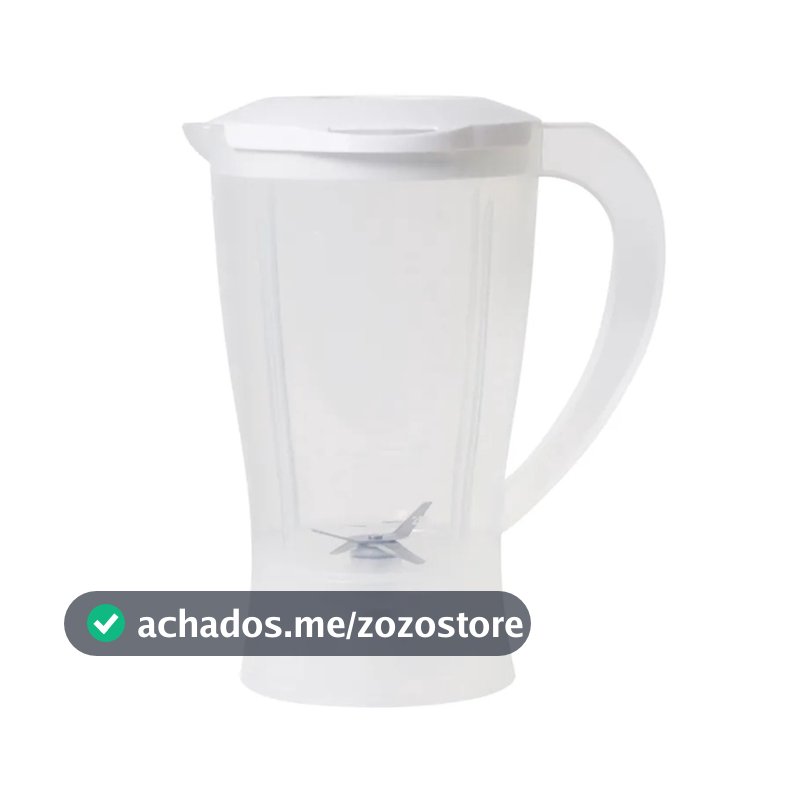Copo Pp Com Tampa Branca Nl-26 Do Liquidificador Mondial Jarra Reposição Original